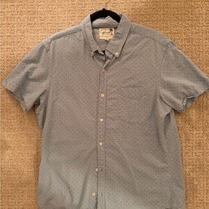 Bonobos Light Blue Polka Dot Casual Shirt
